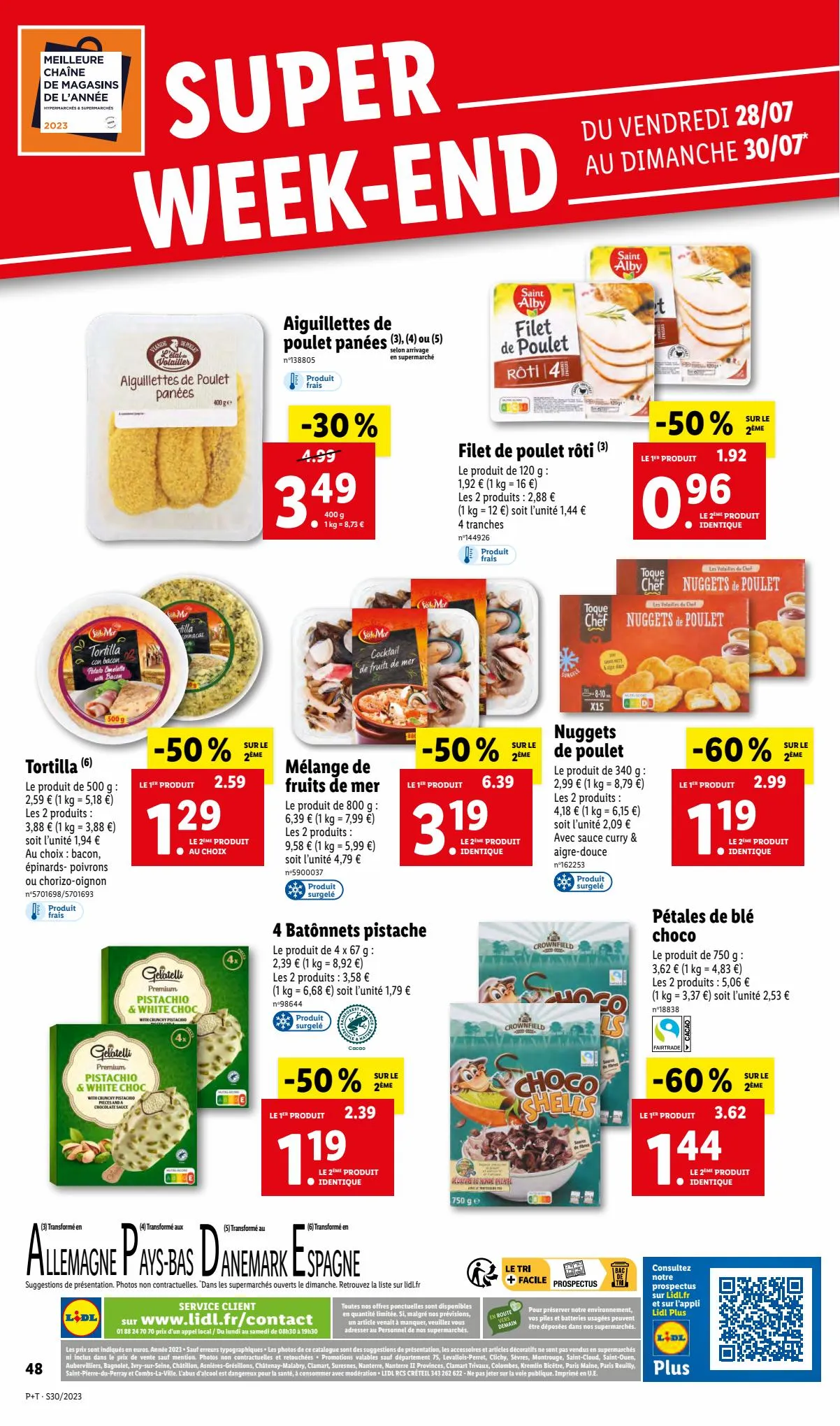 Catalogue Lidl te vrai REPÈRE CONTRE l'inflation, page 00052