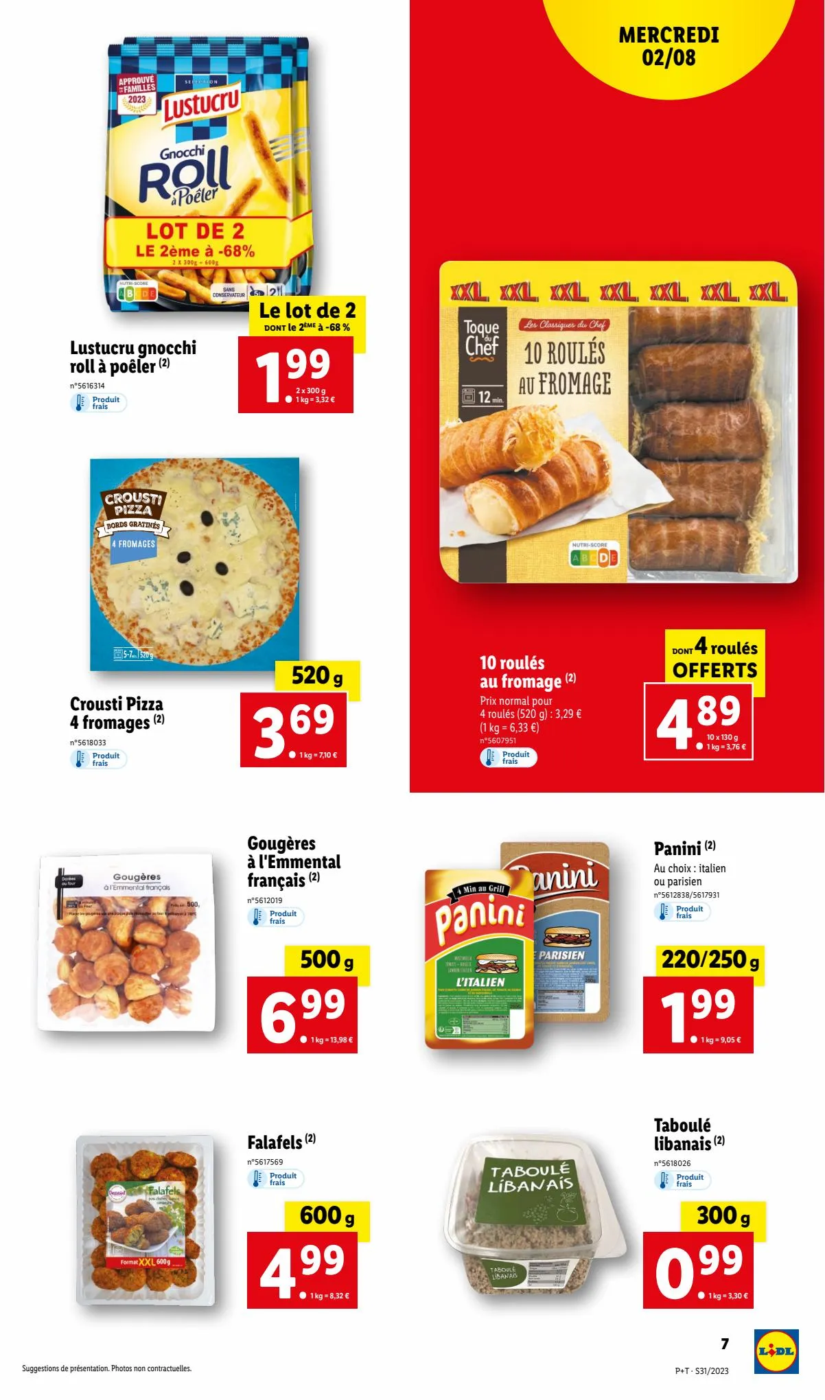 Catalogue Lidl te vrai REPÈRE CONTRE l'inflation, page 00007