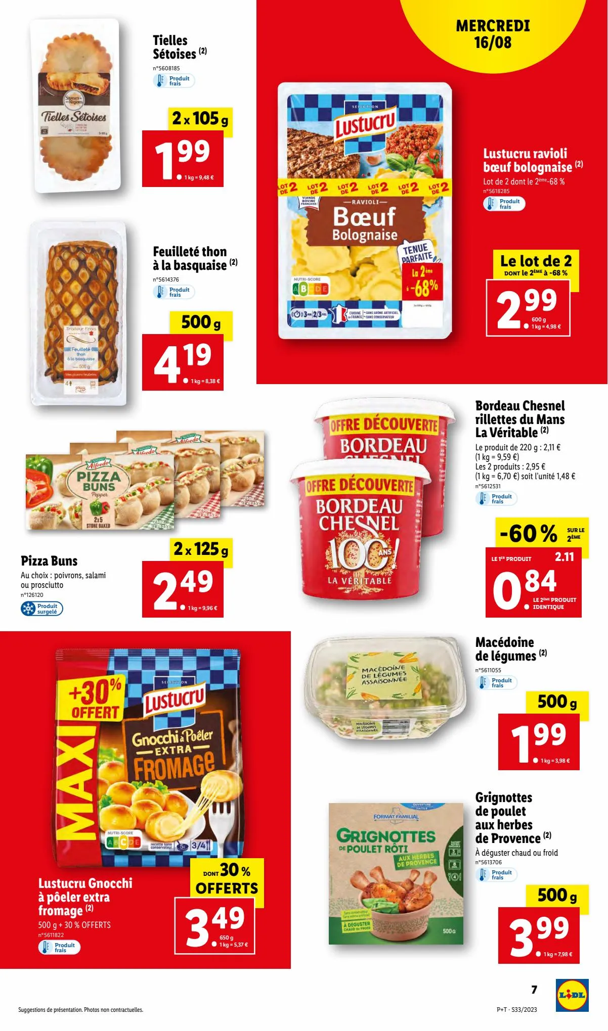 Catalogue Lidl te vrai REPÈRE CONTRE l'inflation, page 00007