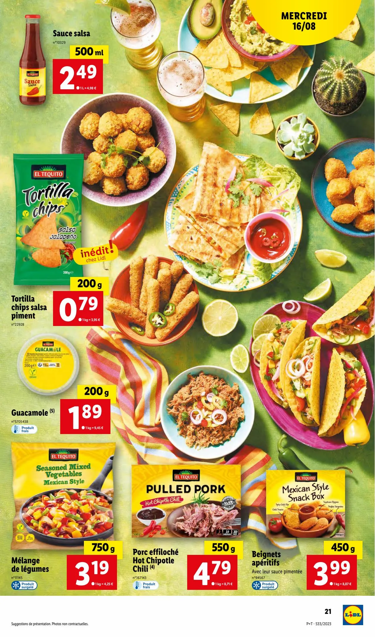 Catalogue Lidl te vrai REPÈRE CONTRE l'inflation, page 00021