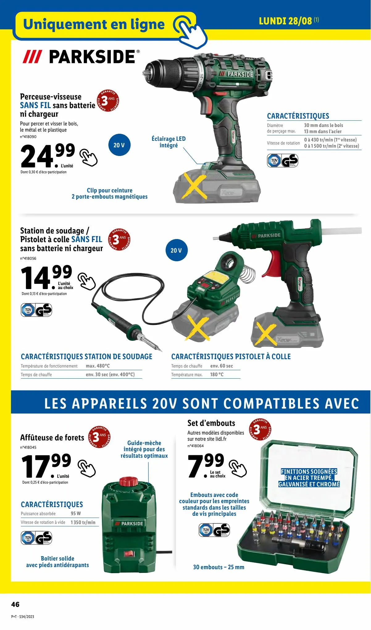 Catalogue Lidl te vrai REPÈRE CONTRE l'inflation, page 00048