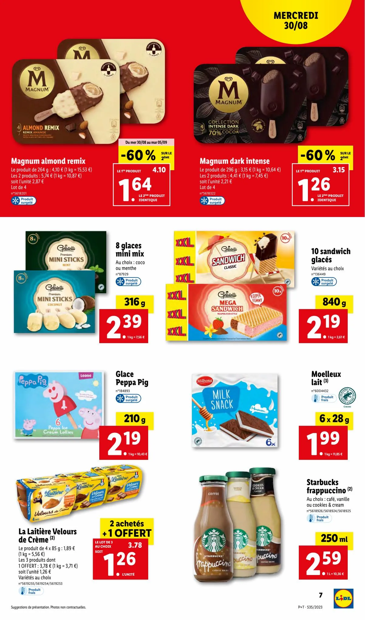 Catalogue Lidl te vrai REPÈRE CONTRE l'inflation, page 00007