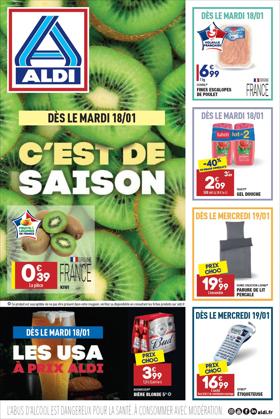 Promos de Hyper-Supermarchés dans le prospectus à Aldi ( 8 jours de plus)