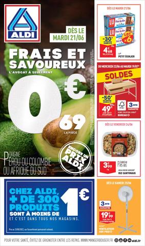 Promos de Discount Alimentaire à Nice | Catalogue Aldi sur Aldi | 13/06/2022 - 27/06/2022