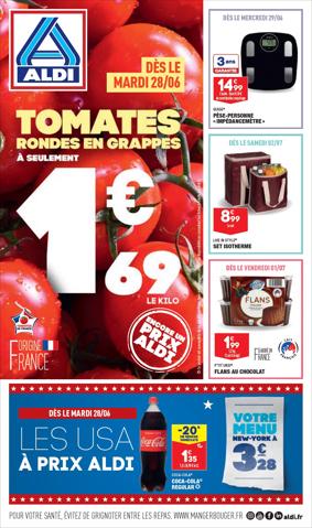 Promos de Discount Alimentaire à Nice | Catalogue Aldi sur Aldi | 28/06/2022 - 04/07/2022