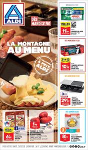 Catalogue Aldi à Granville | Catalogue spécial 'La montagne au menu' | 31/01/2023 - 31/01/2023