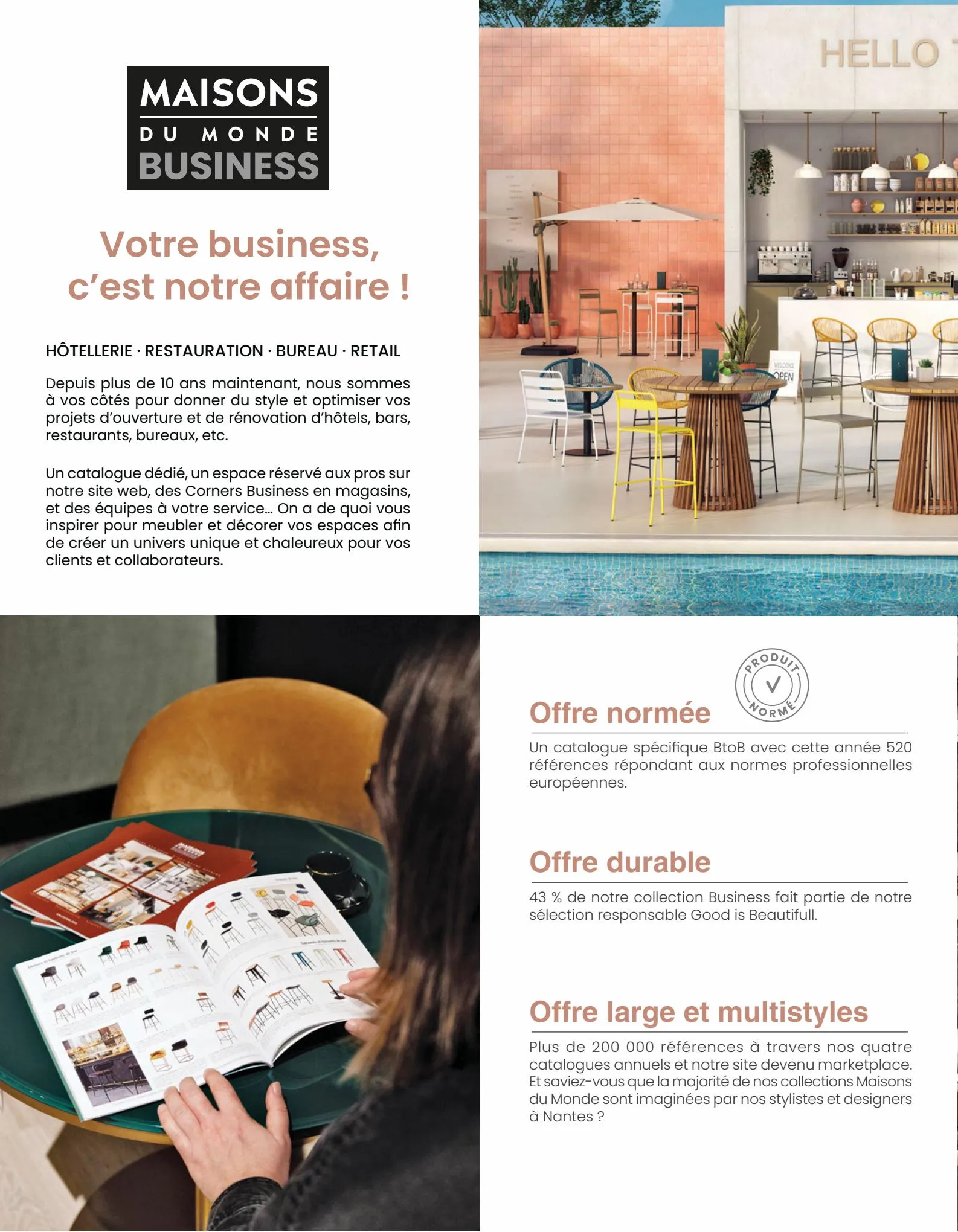 Catalogue Maison du monde Business 2023, page 00004