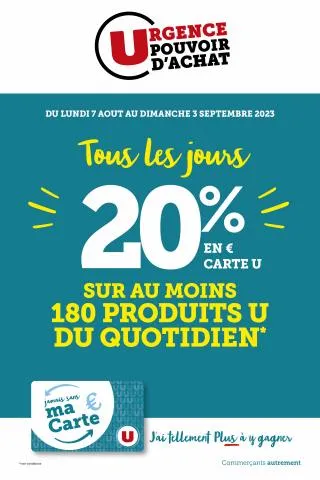 Tous les Jours 20%*