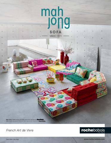 Catalogue Roche Bobois | MAH JONG SOFA: UN CANAPÉ ICONIQUE | 18/03/2022 - 30/06/2022