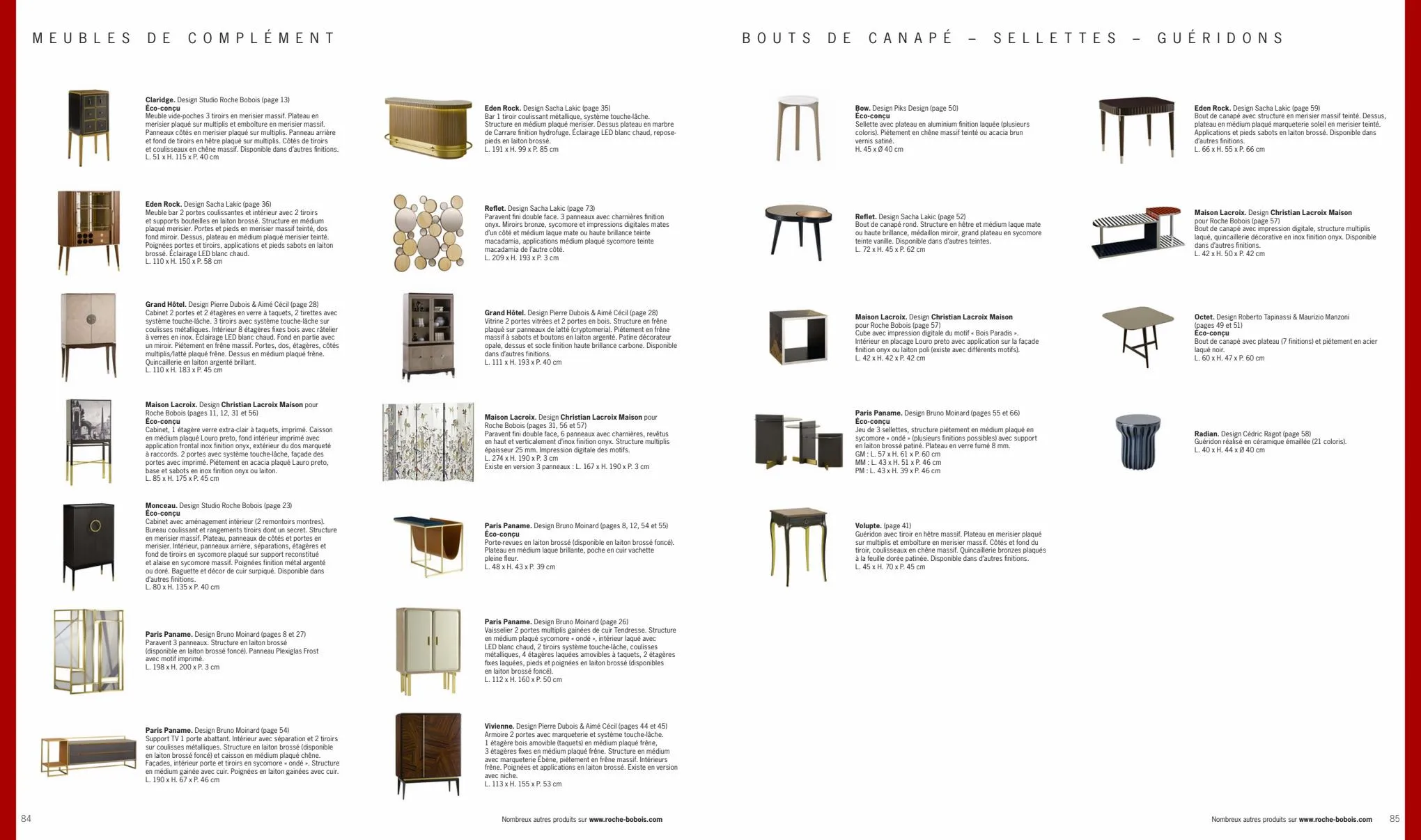 Catalogue Catalogue Roche Bobois, page 00043