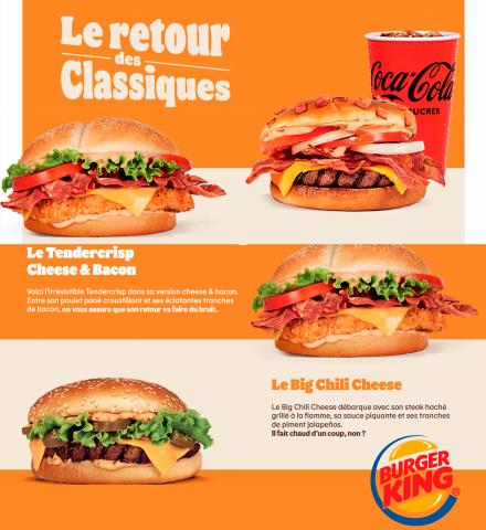 Catalogue Burger King | Les Bons Plans | 05/12/2022 - 19/12/2022