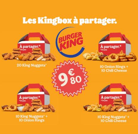 Catalogue Burger King | Offres Speciales! | 21/03/2023 - 04/04/2023