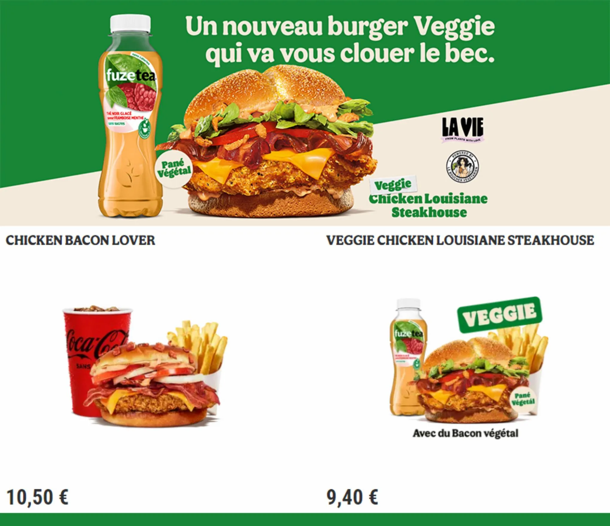 Catalogue Nouveau Burger Veggie, page 00002
