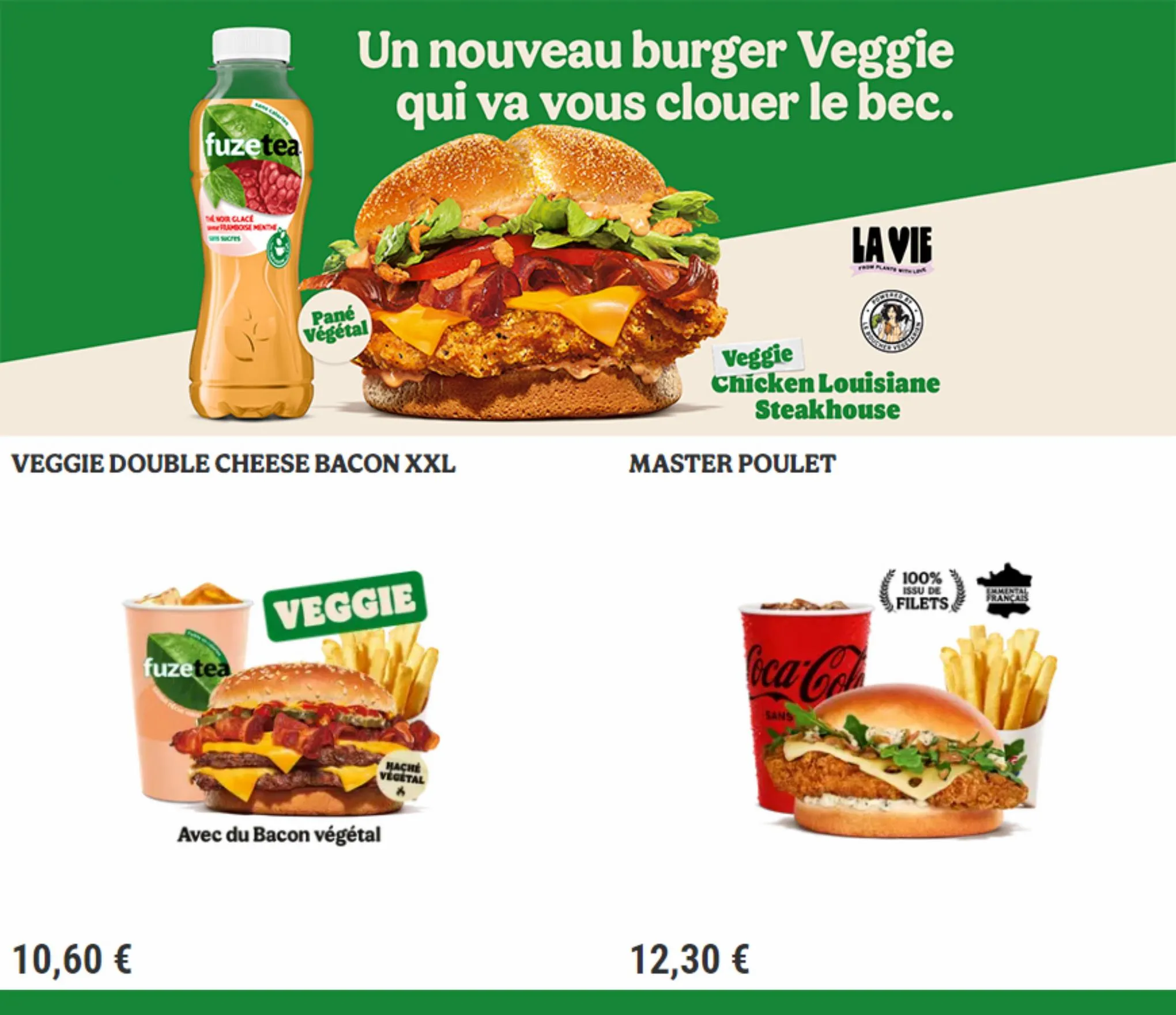 Catalogue Nouveau Burger Veggie, page 00003