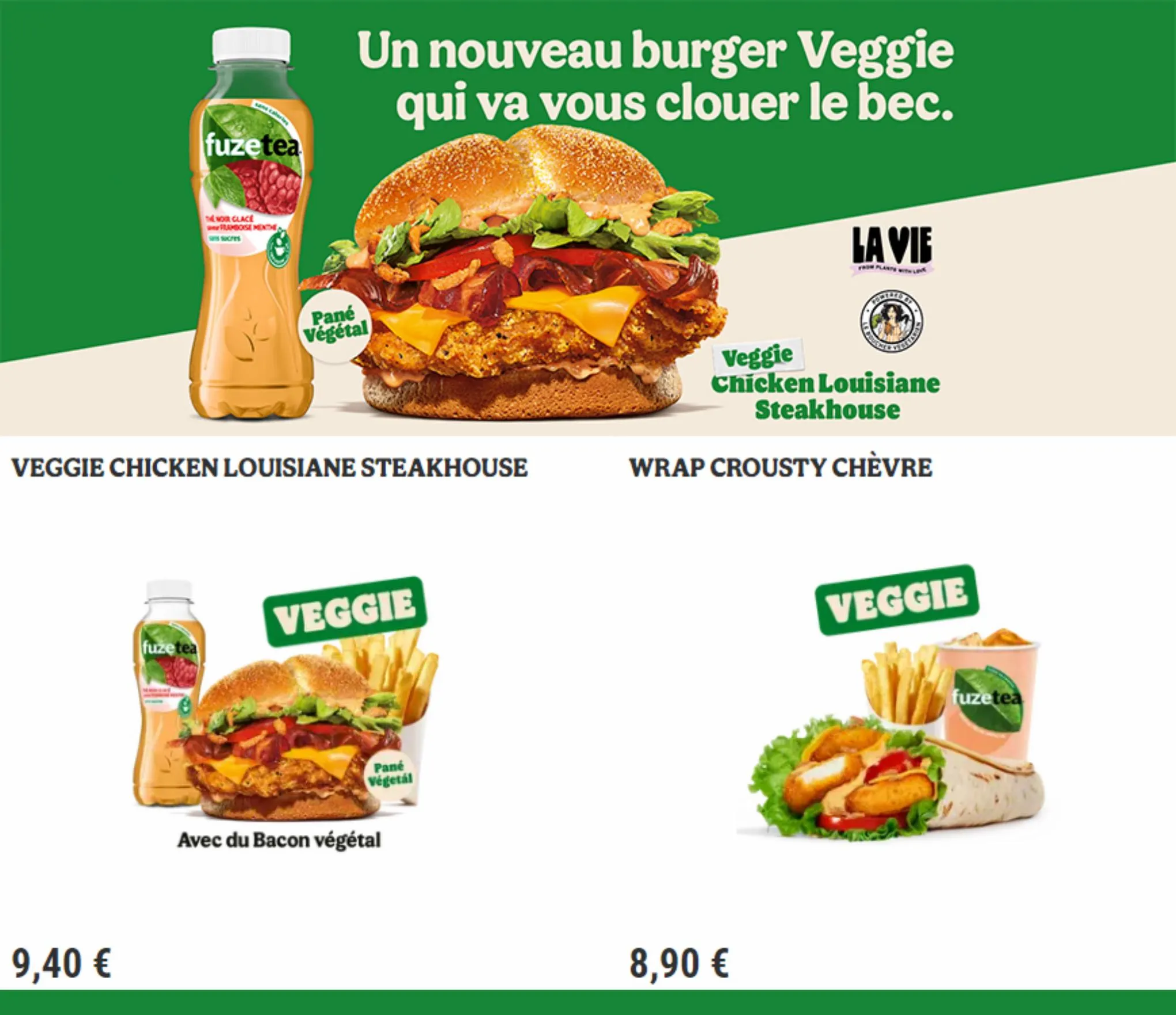 Catalogue Nouveau Burger Veggie, page 00004