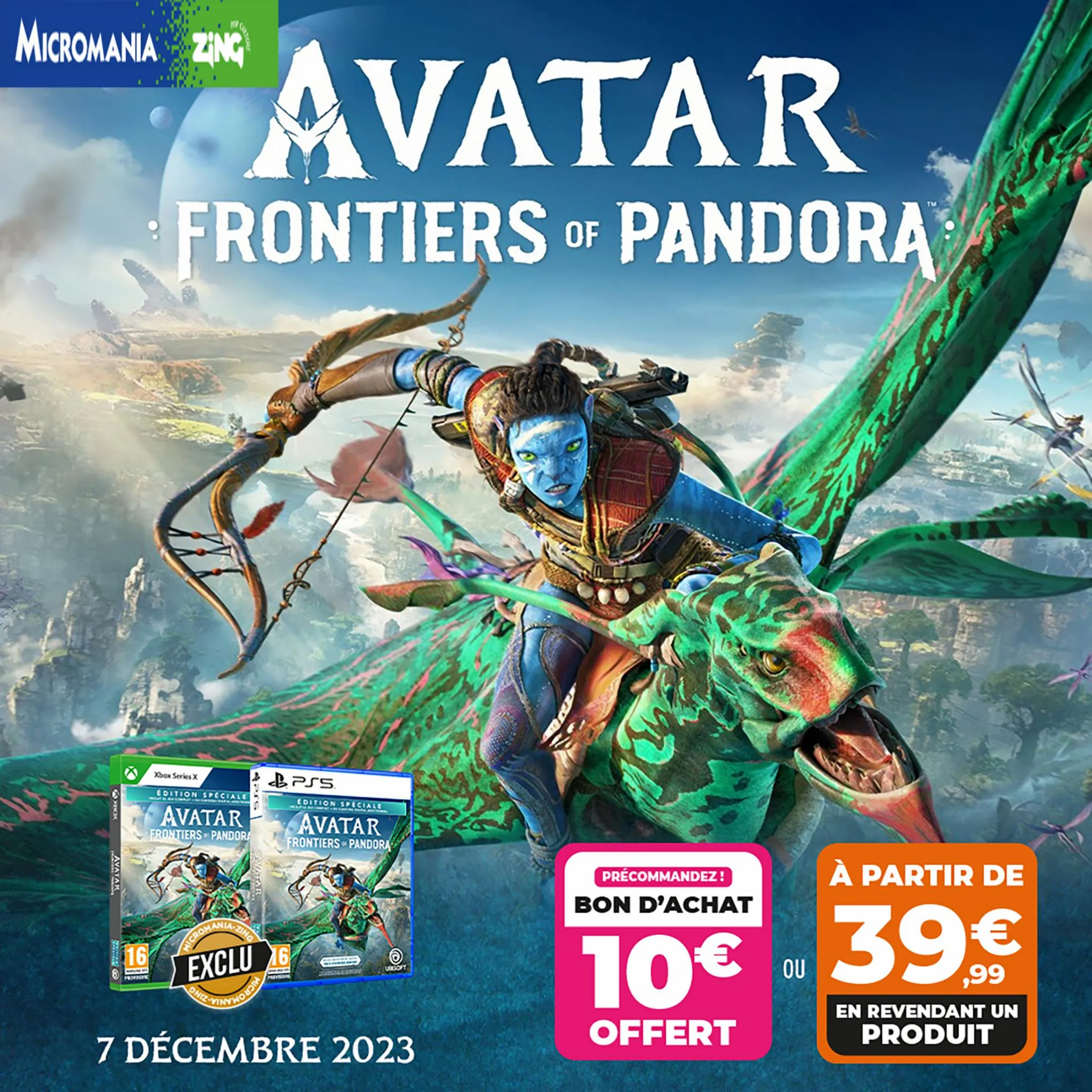 Catalogue Jouez à Avatar pour 39,99€ en revendant un produit éligible de la liste, page 00001