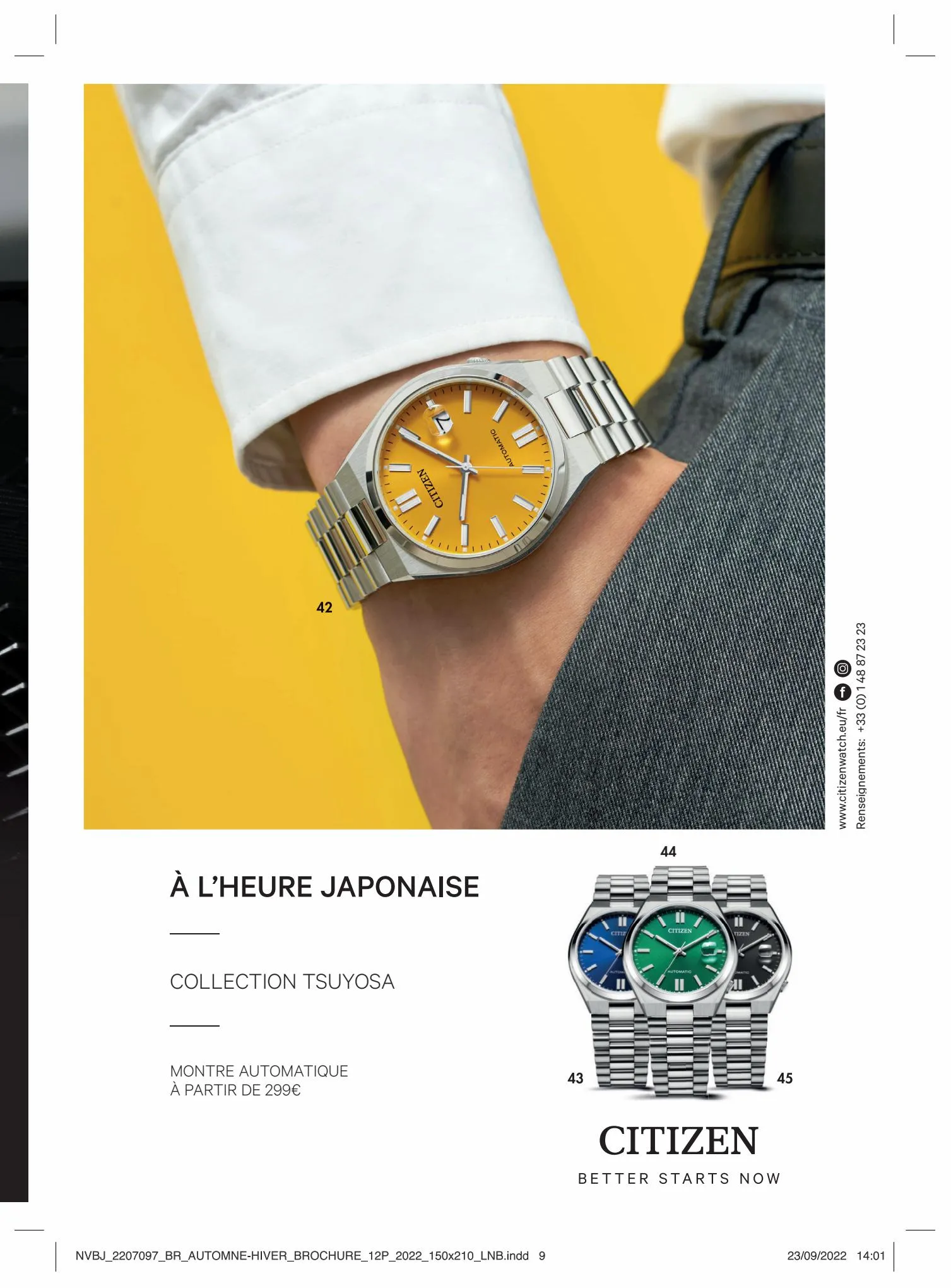 Catalogue Catalogue TENDANCE
Automne-Hiver 2022, page 00009