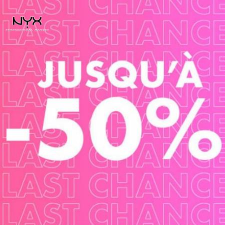 Catalogue NYX Professional Makeup | LAST CHANCE JUSQU'À -50% ! | 13/05/2022 - 27/05/2022