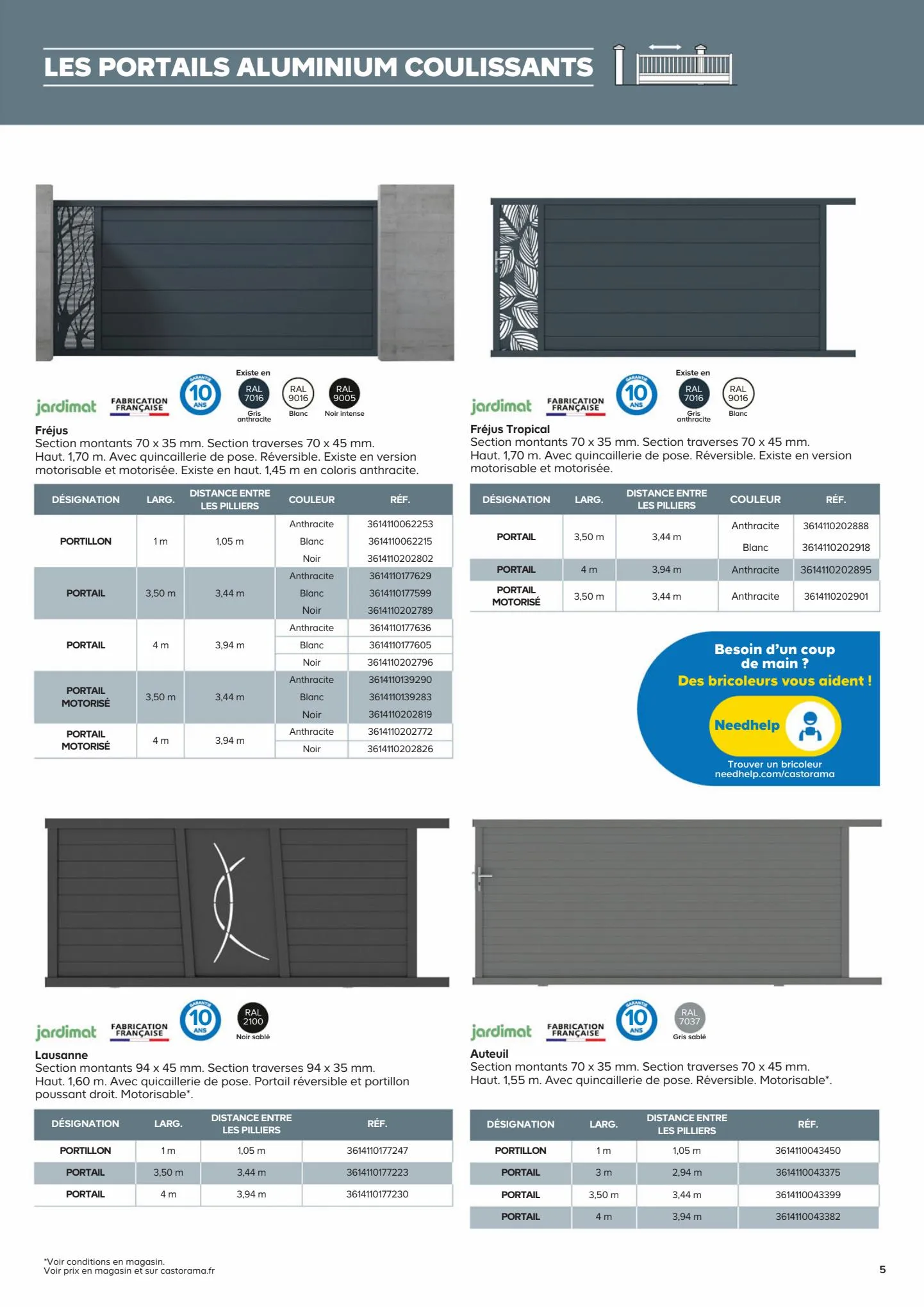 Catalogue Portails2022Feuilletez ce guide, page 00005