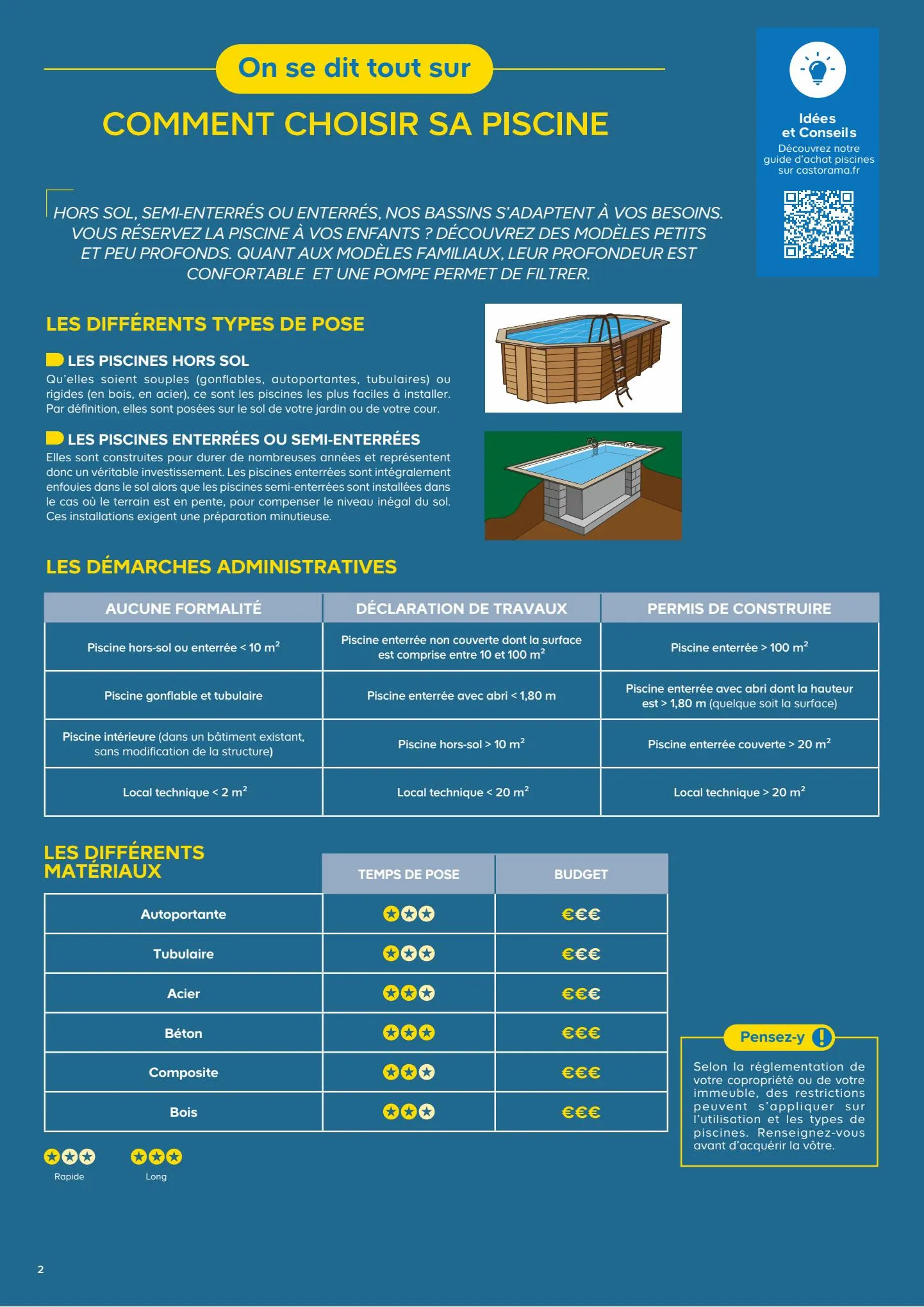 Catalogue Piscines & spas2023Feuilletez ce guide, page 00002