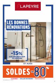 Catalogue Lapeyre à Lyon | Offres spéciales catalogue! | 17/01/2023 - 31/01/2023