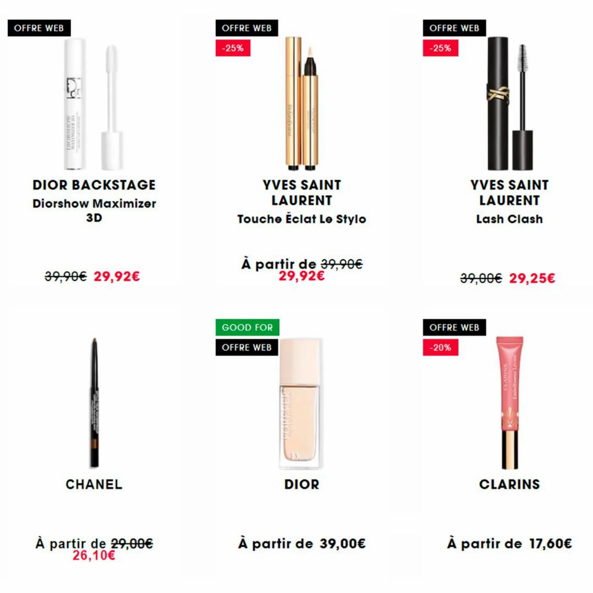 Catalogue Des prix incroyables sur le maquillage, page 00004