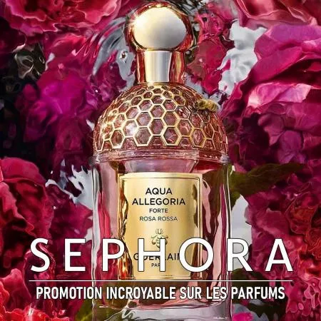 Promotion incroyable sur les parfums