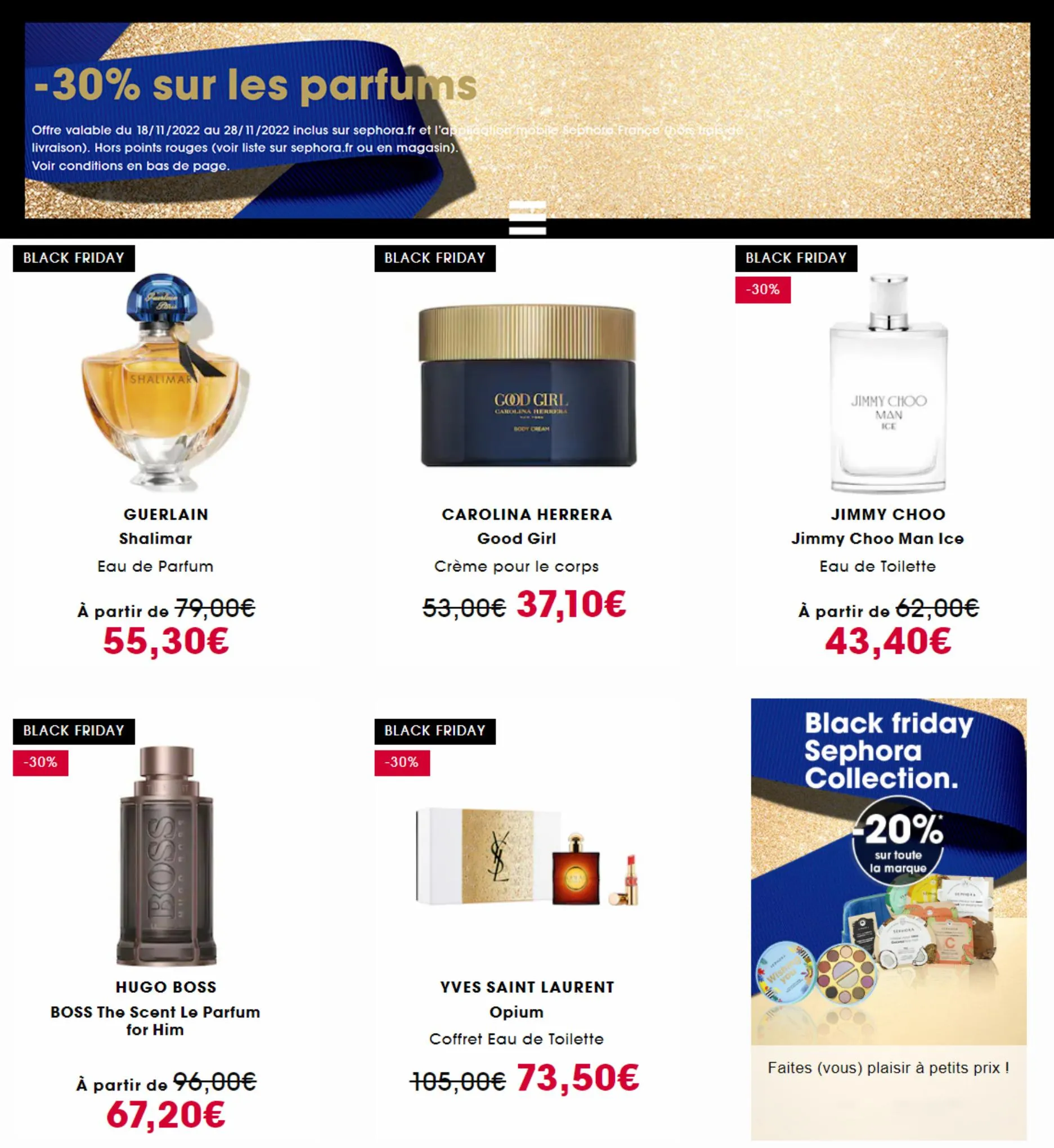 Catalogue Offres Sephora Black Friday, page 00003