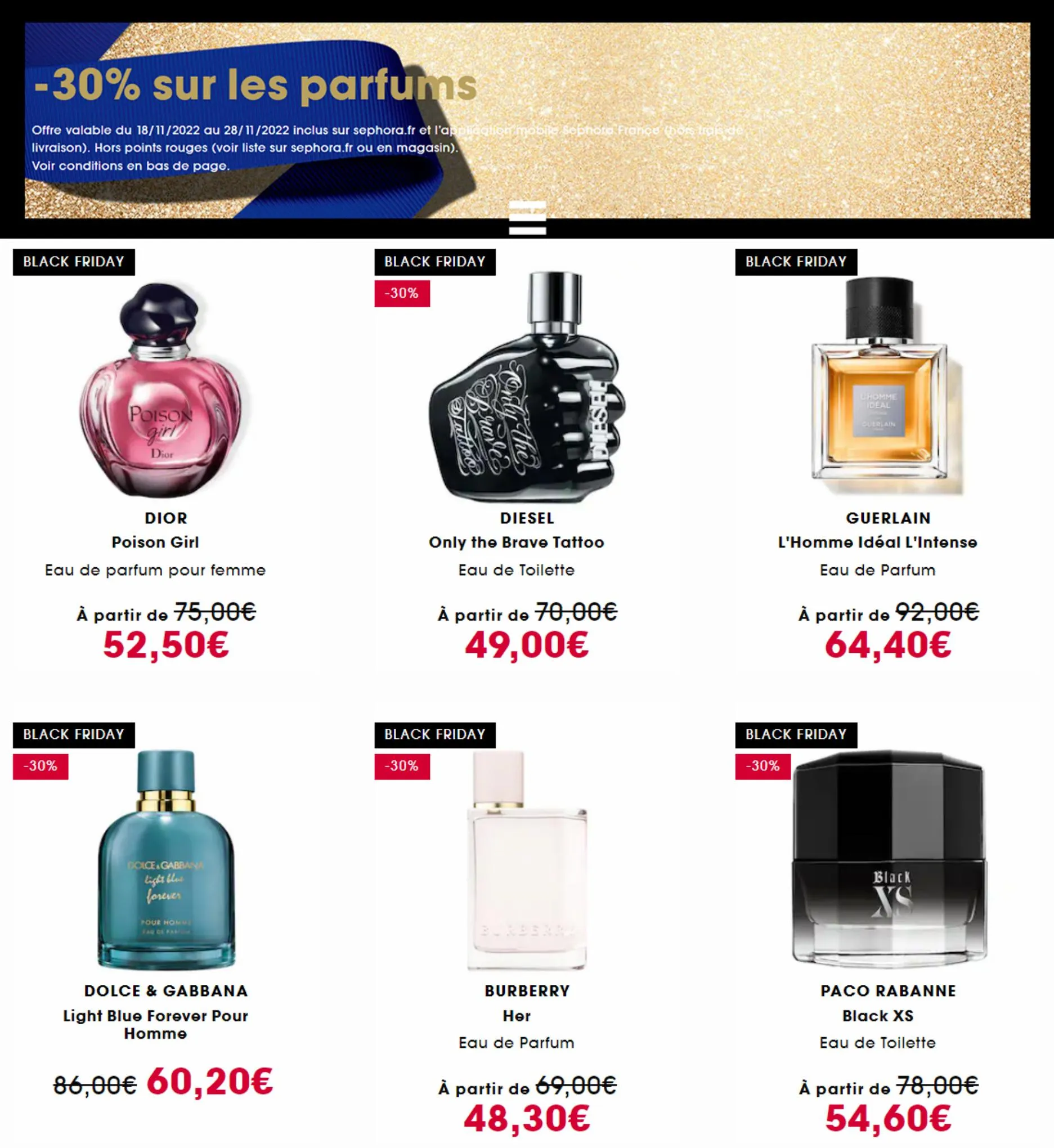 Catalogue Offres Sephora Black Friday, page 00005