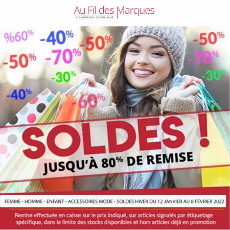 Catalogue Au Fil des Marques à Paris | Soldes | 17/01/2023 - 07/02/2023