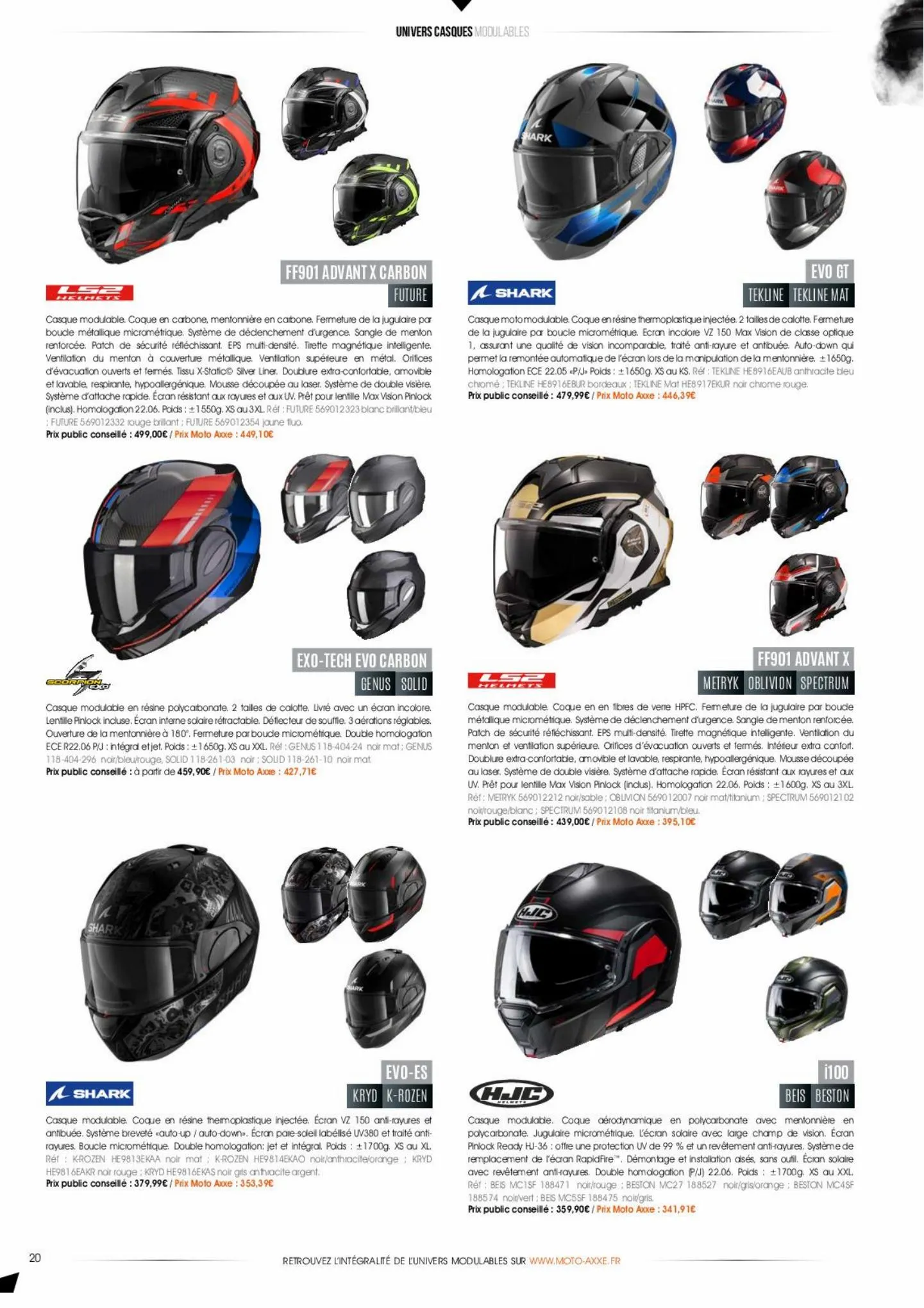 Catalogue Catalogue Moto Axxe 2023, page 00020