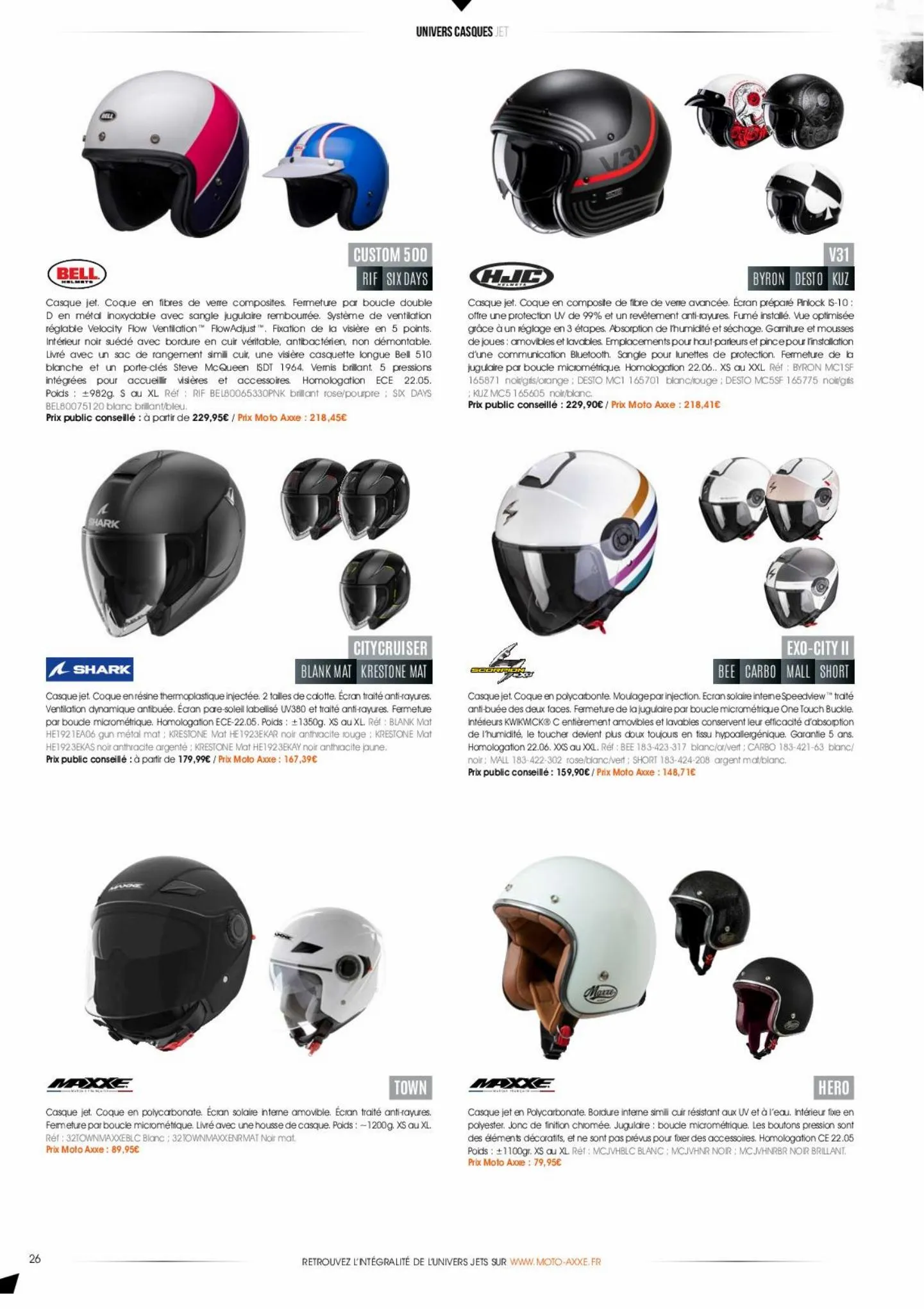 Catalogue Catalogue Moto Axxe 2023, page 00026