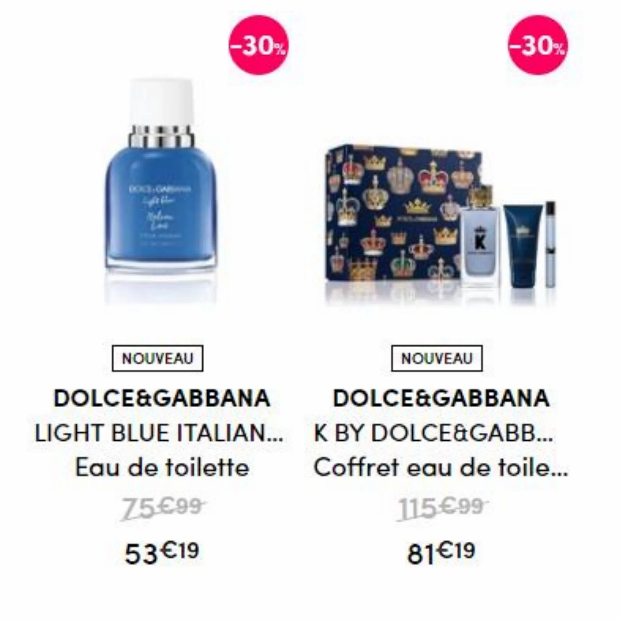 Catalogue Super offre pour homme chez Dolce & Gabbana, page 00007