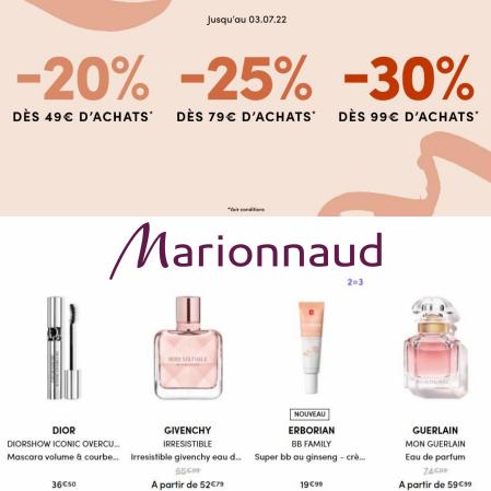 Catalogue Marionnaud | PROMOTIONS  | 01/07/2022 - 03/07/2022