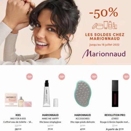 Catalogue Marionnaud à Paris | SOLDES -50% | 01/07/2022 - 19/07/2022