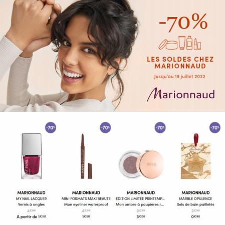 Catalogue Marionnaud à Paris | SOLDES-70% | 01/07/2022 - 19/07/2022