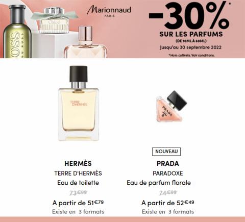 Promos de Parfumeries et Beauté à Nice | Offres sur Marionnaud | 01/09/2022 - 30/09/2022