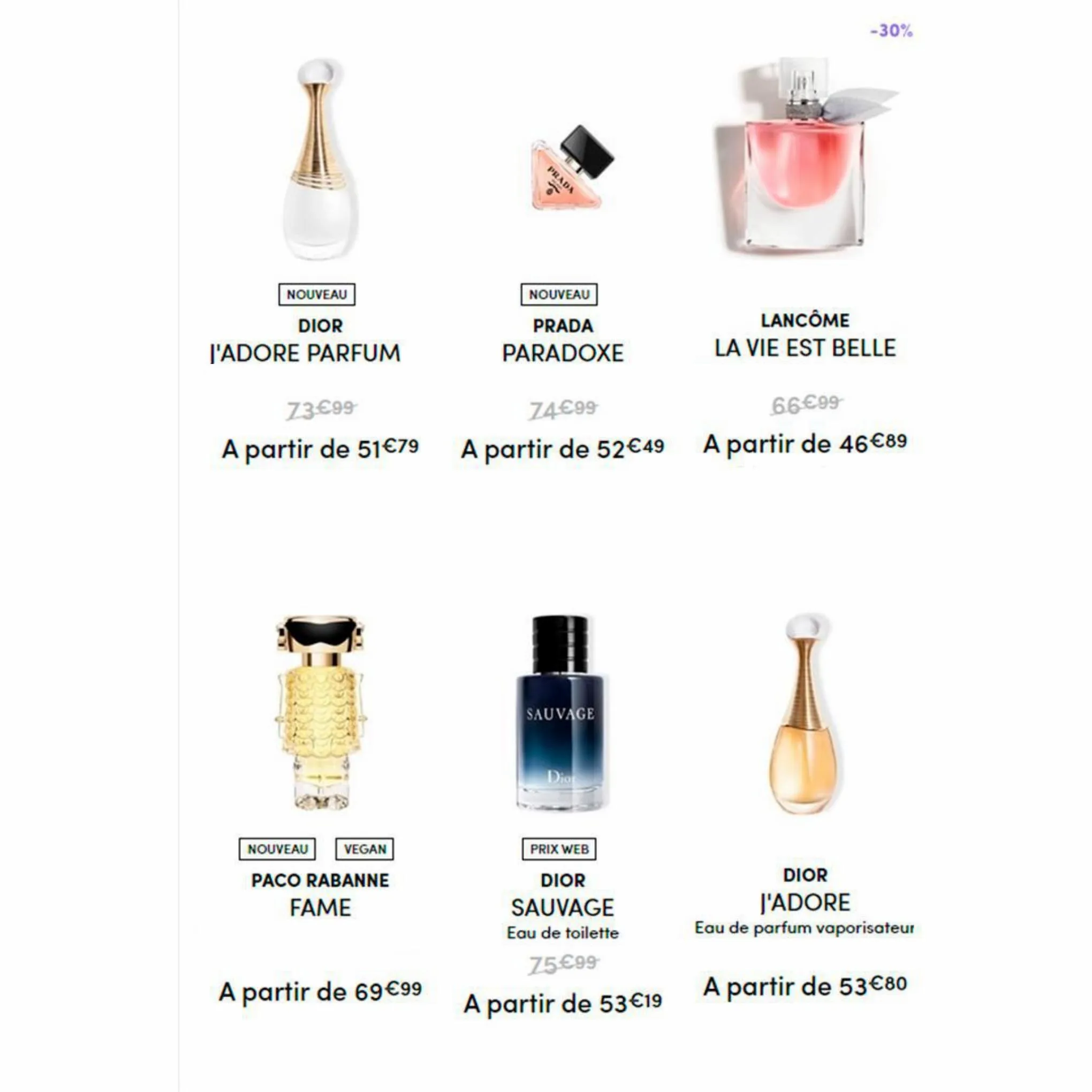 Catalogue Profitez de réductions sur les parfums, page 00002
