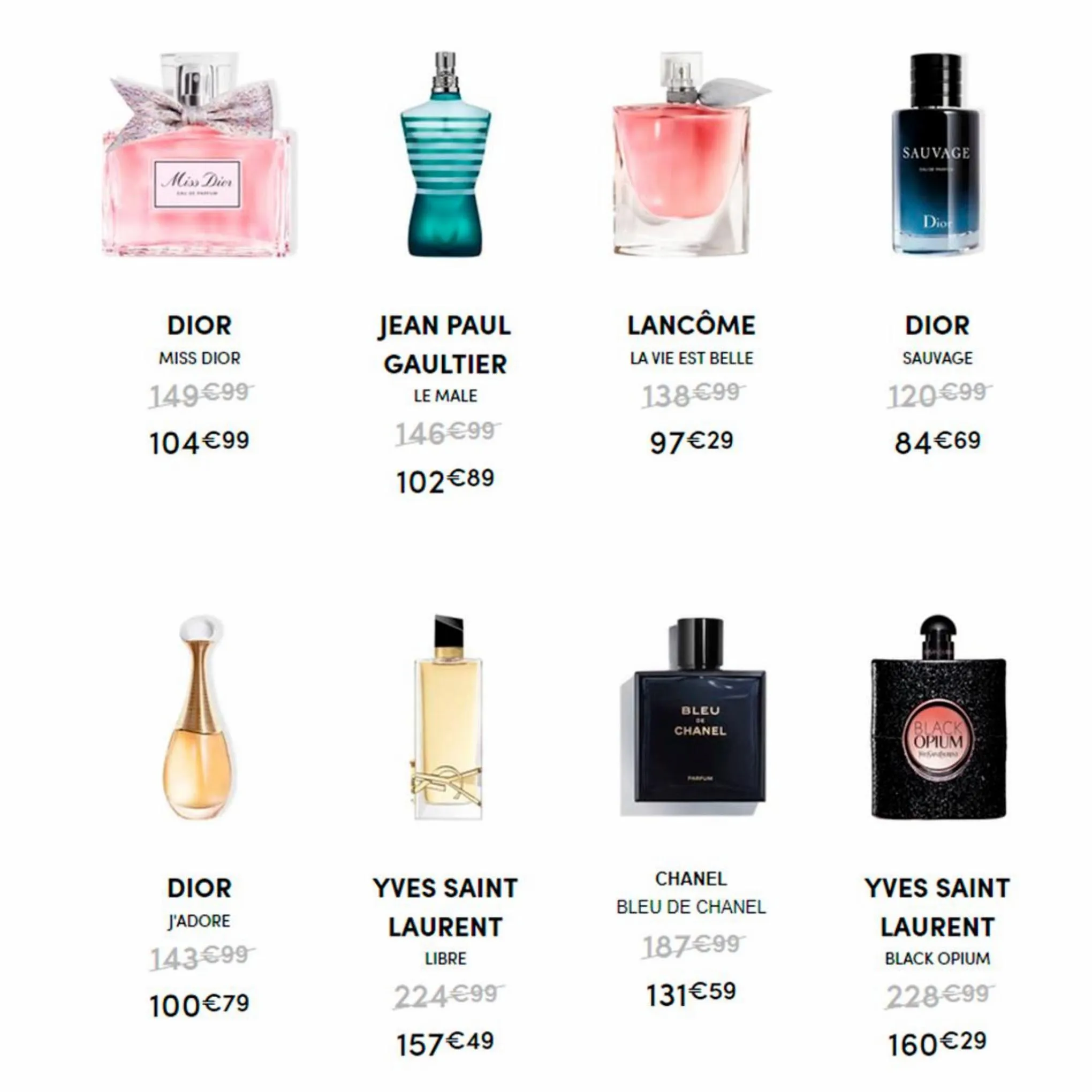 Catalogue Offre sensationnelle en parfums, page 00002