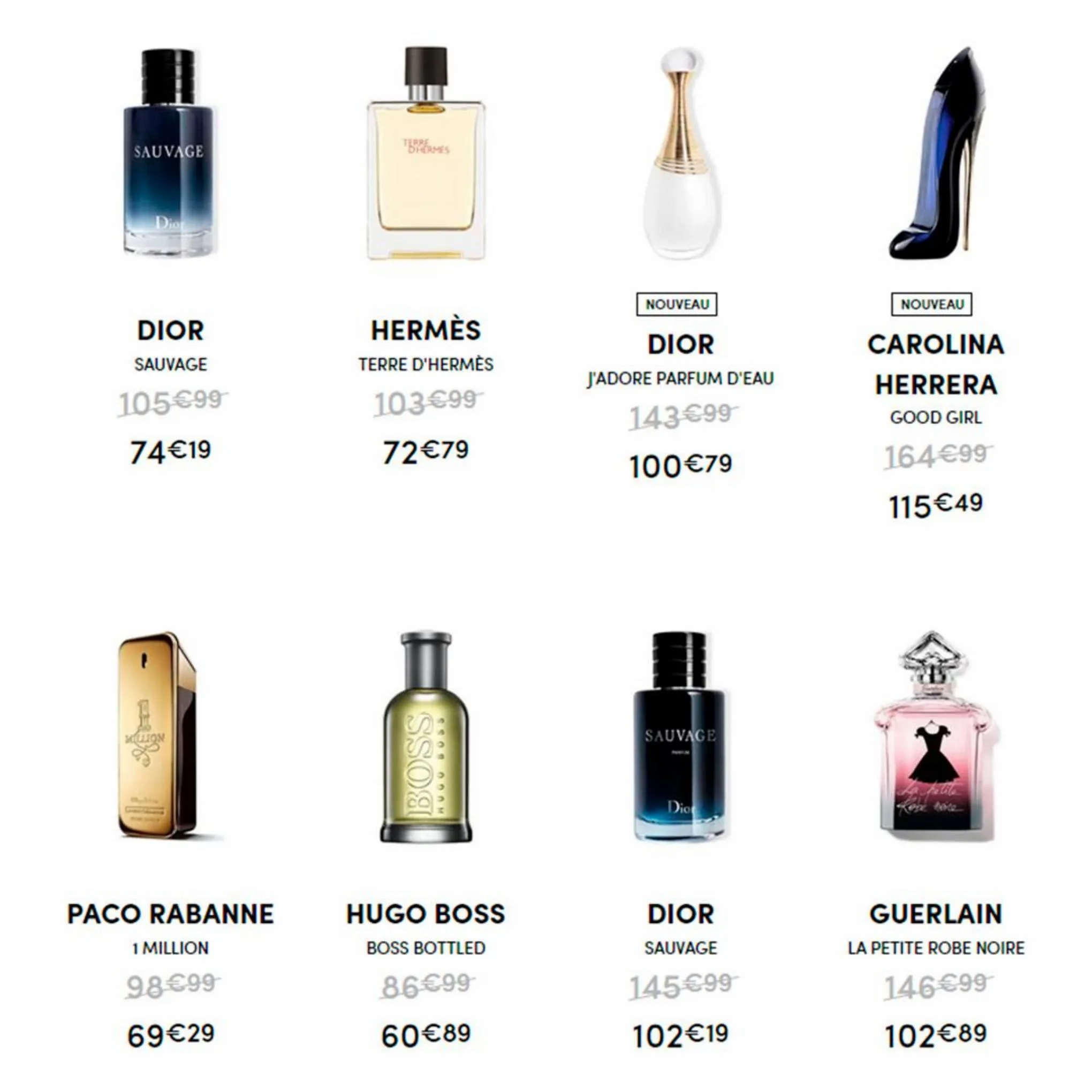 Catalogue Offre sensationnelle en parfums, page 00004