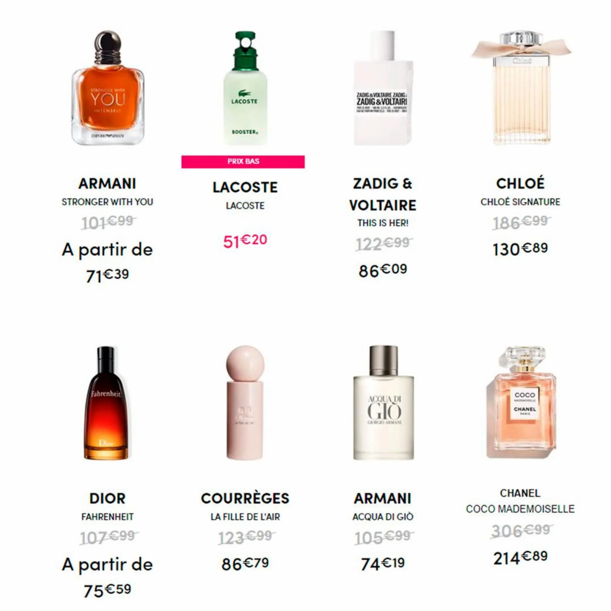 Catalogue Offre sensationnelle en parfums, page 00010