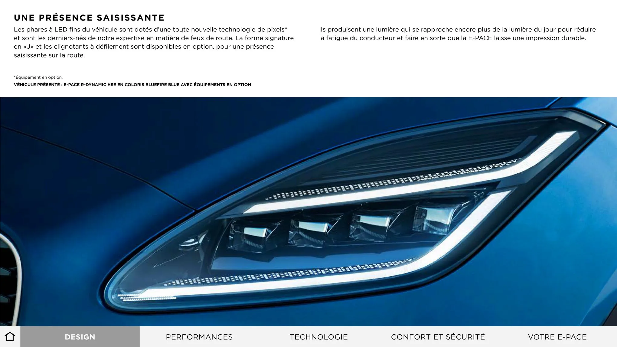 Catalogue Jaguar E-Pace, page 00004