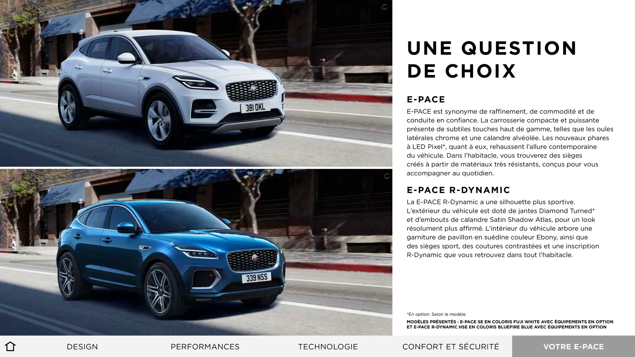 Catalogue Jaguar E-Pace, page 00022