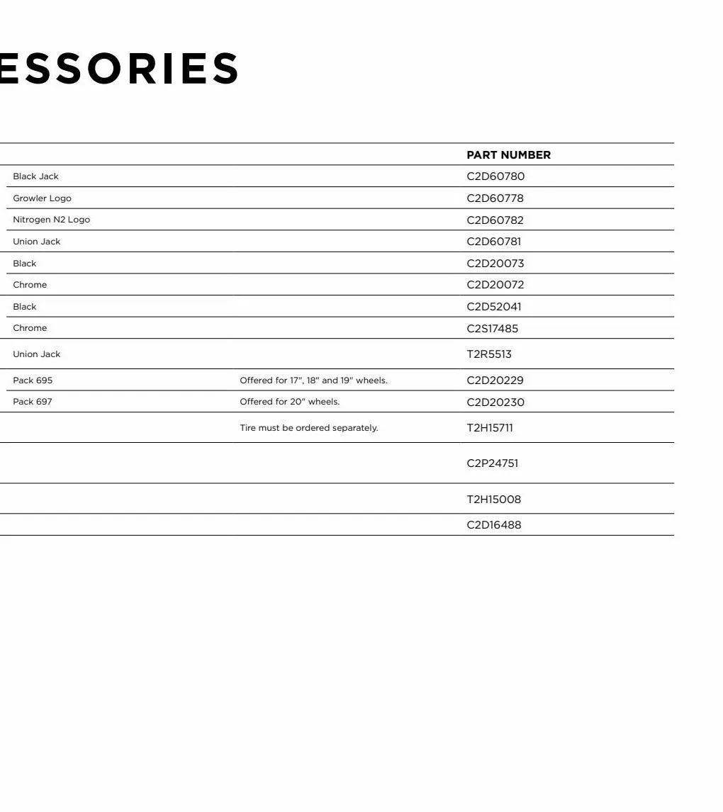 Catalogue XF-Accessory, page 00041