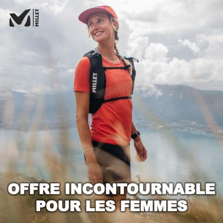 Catalogue Millet | Offre incontournable pour les femmes | 15/06/2022 - 29/06/2022
