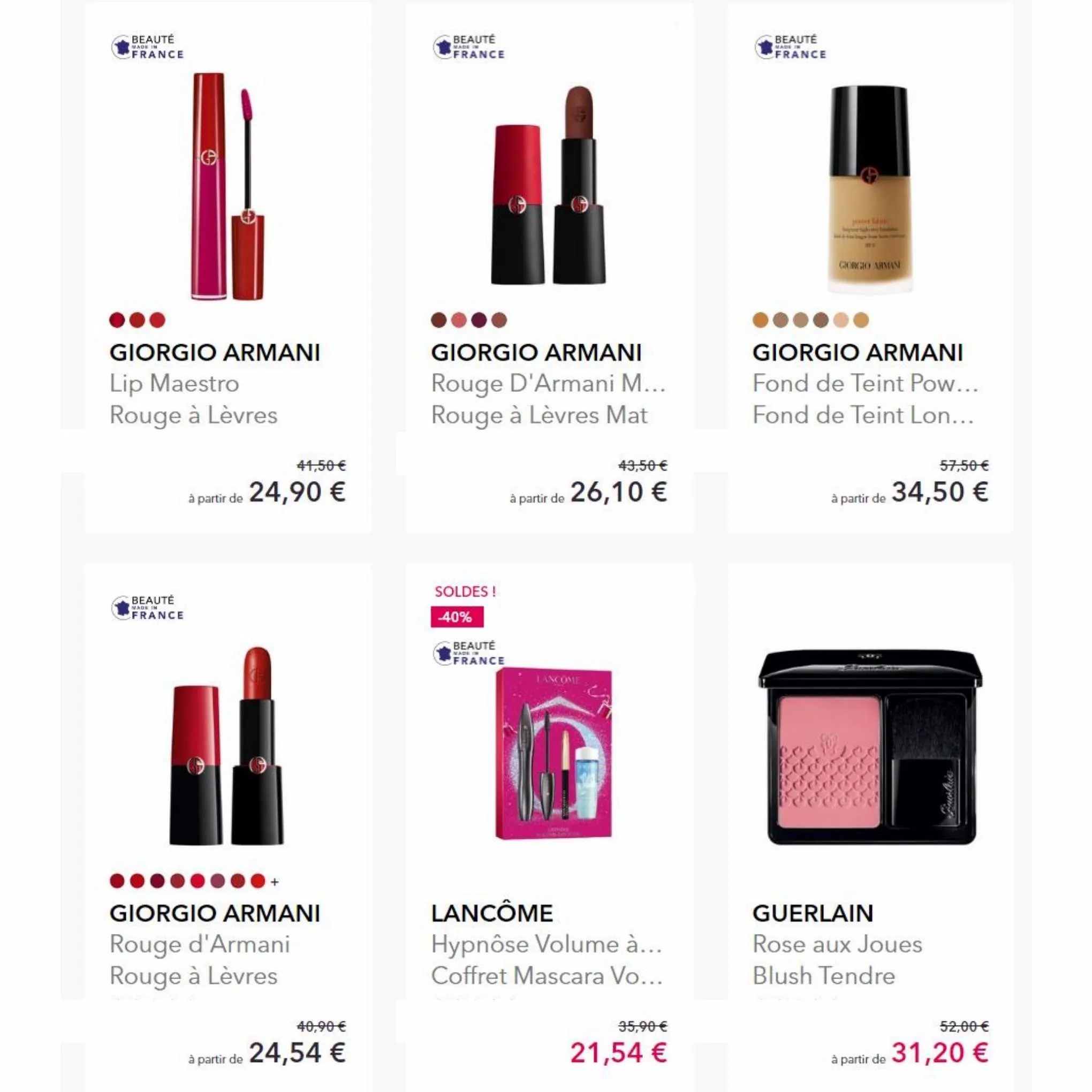 Catalogue Petits prix sur le maquillage, page 00006