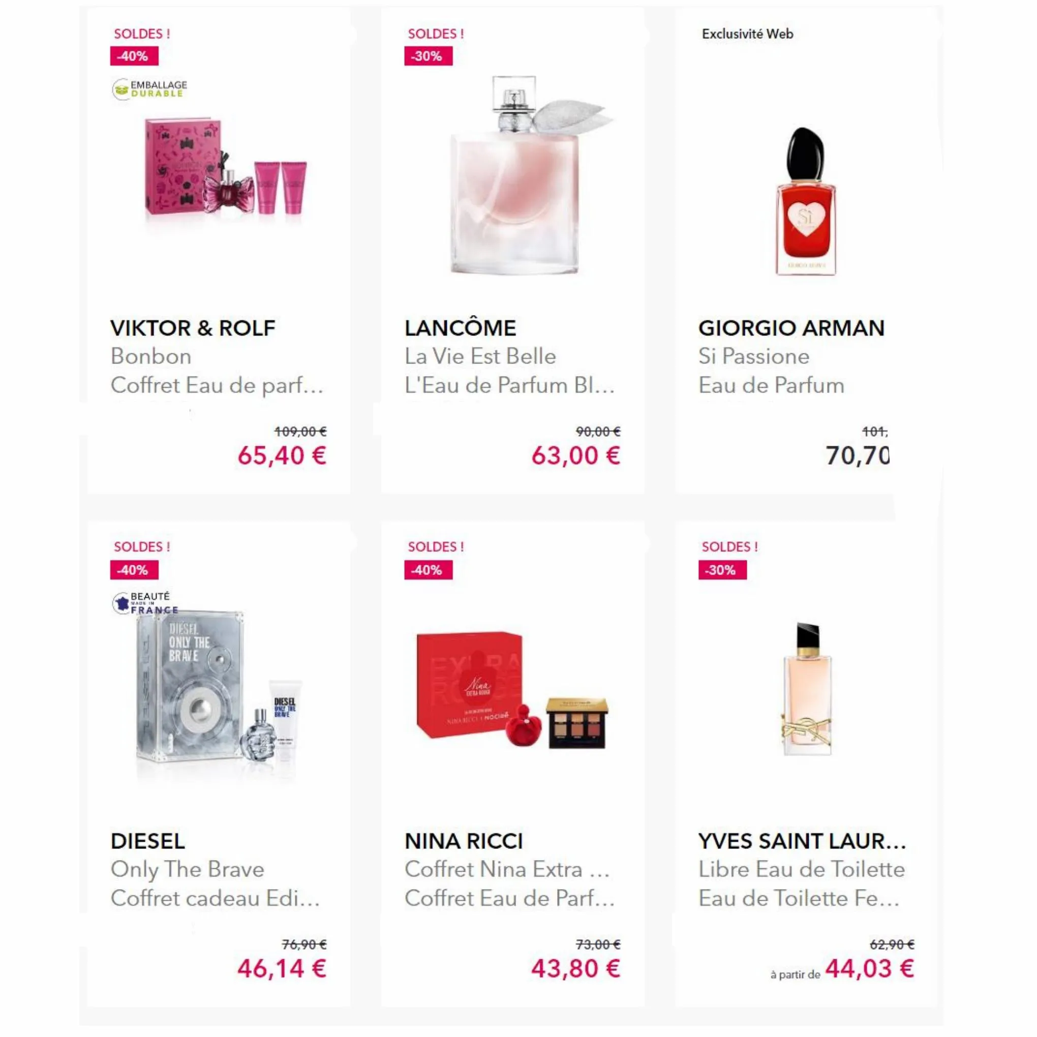 Catalogue Super offre sur les parfums, page 00002