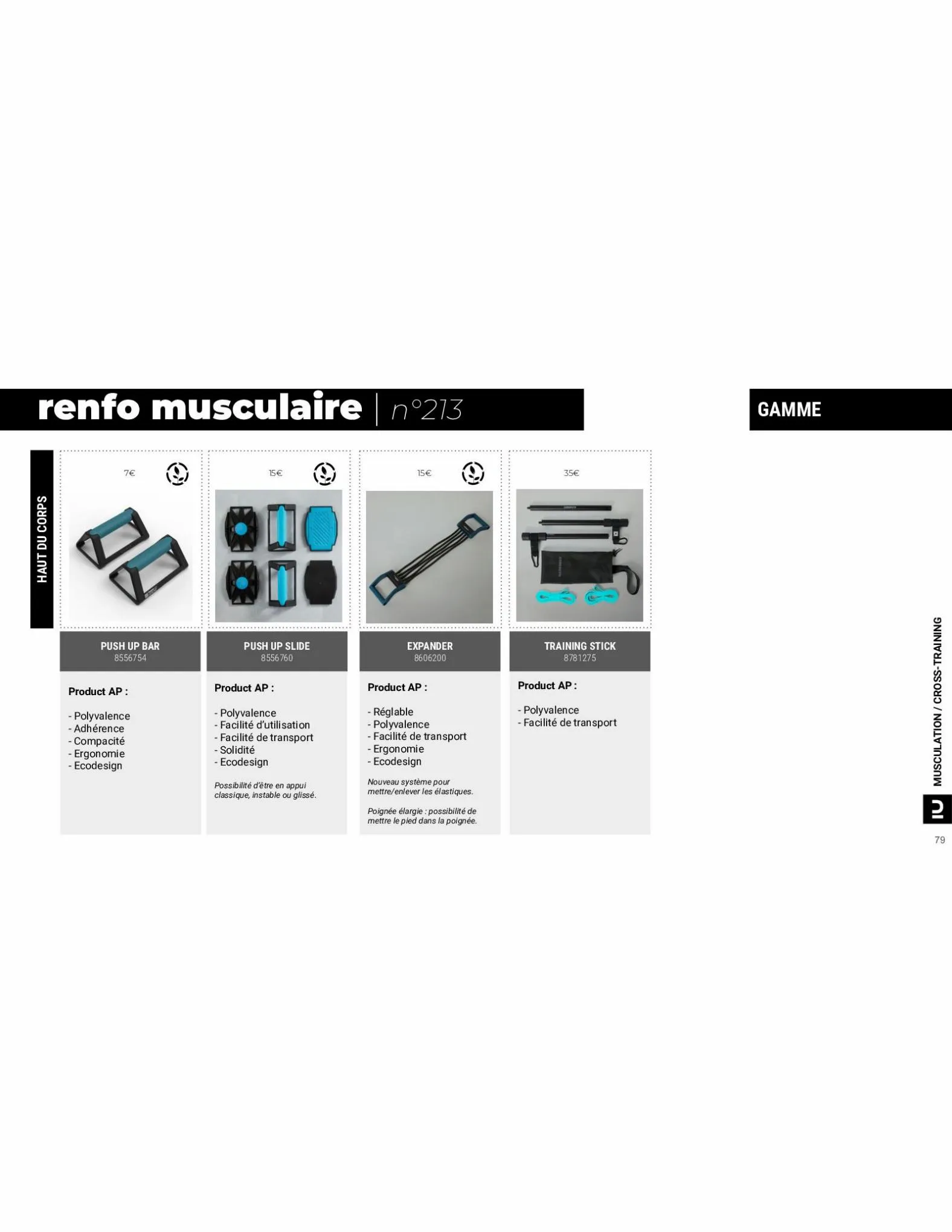 Catalogue  Roadbook Moniteur Fitness United 2023, page 00079