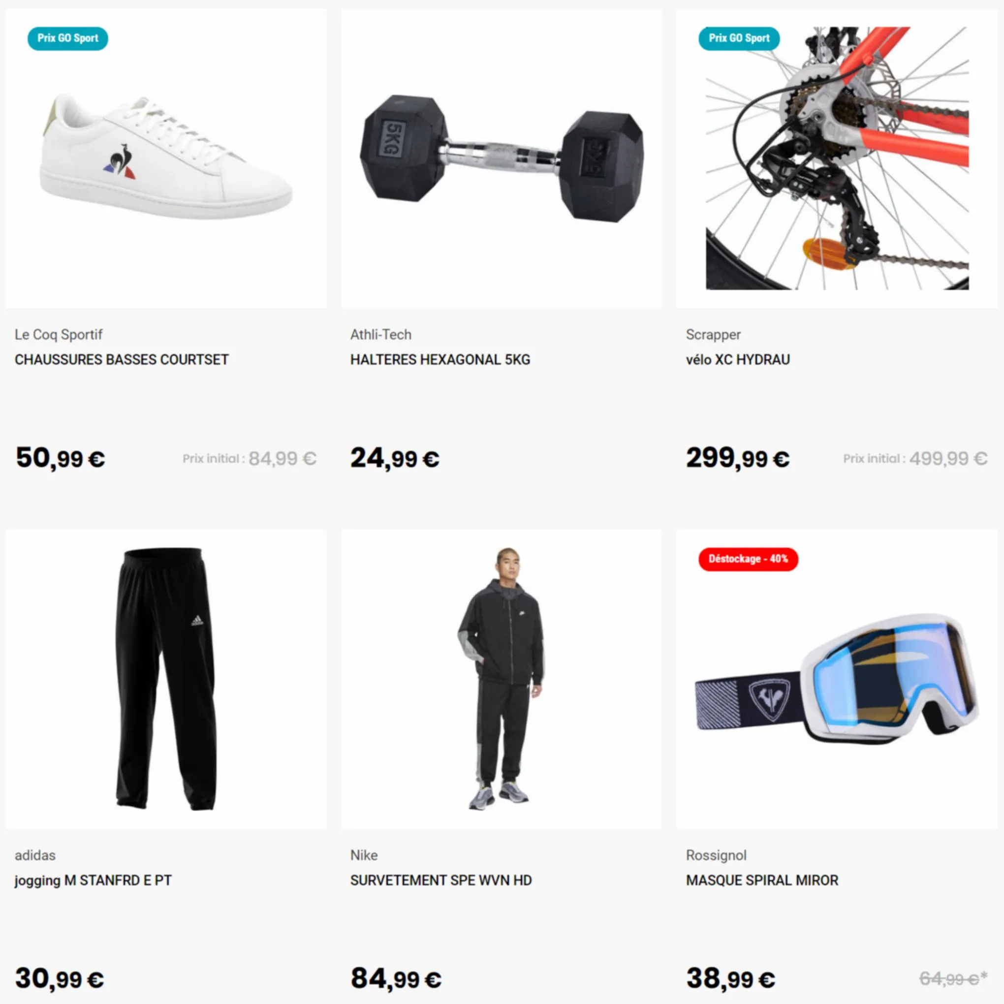 Catalogue GO Sports Soldes, page 00007