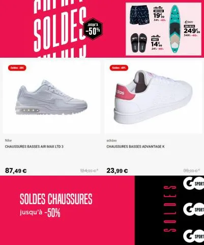 SOLDES CHAUSSURES